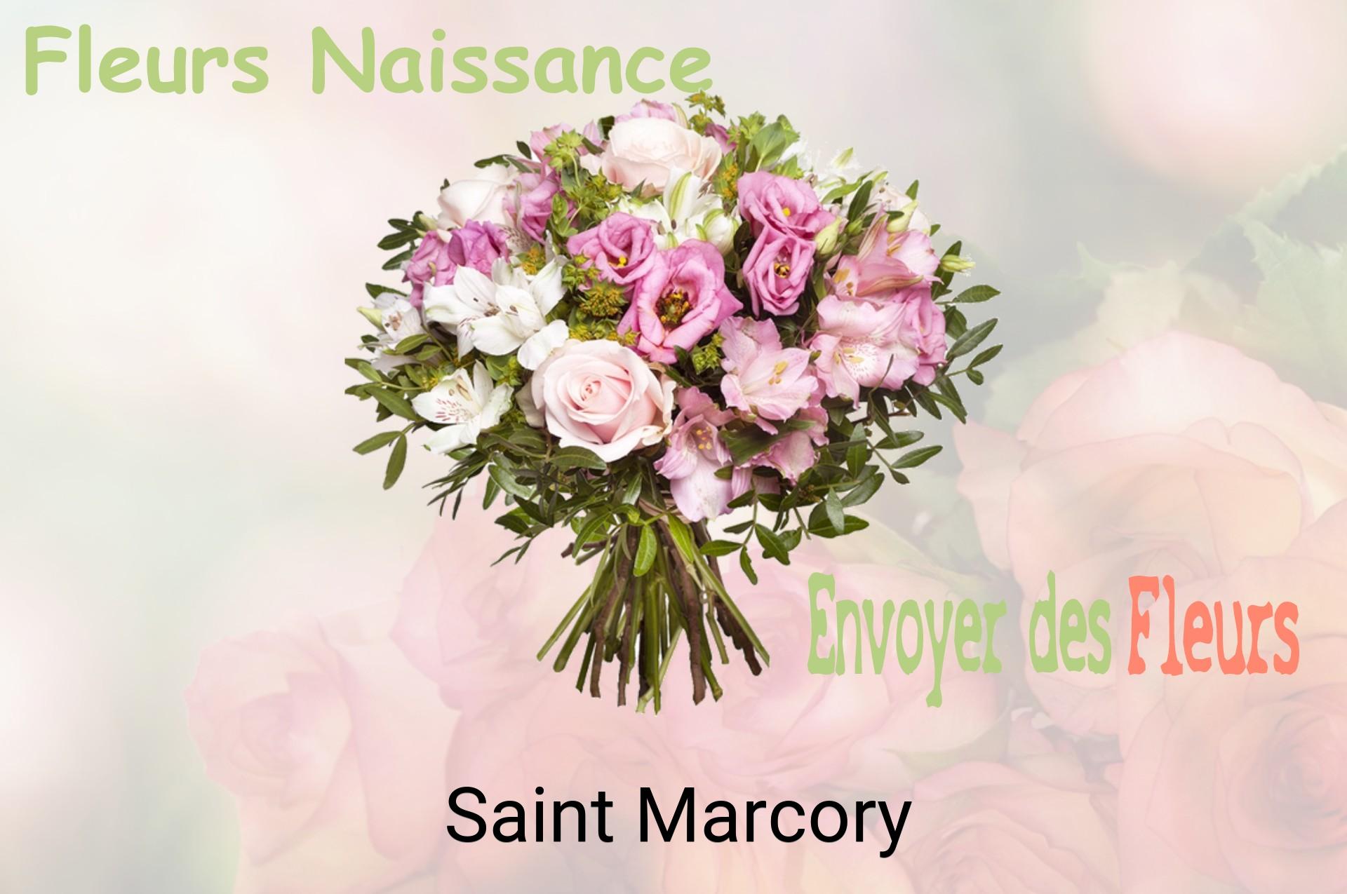 Bouquet de fleurs de naissance livré à Saint-Marcory